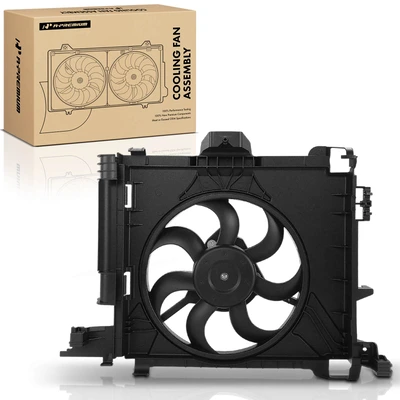 Radiator Cooling Fan Assembly wIth Shroud for 2008-2015 Smart Fortwo