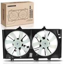 Dual Radiator Cooling Fan Assembly with Control Module