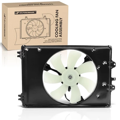 Single Radiator AC Condenser Cooling Fan Assembly