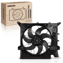 Single Engine Radiator Cooling Fan Assembly with Brushless Motor for 2003-2011 Volvo XC90