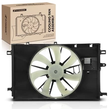 Single Radiator Fan Assembly with Shroud & Control Module for 2018-2021 Toyota C-HR