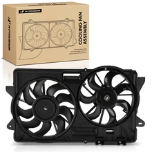 Radiator Cooling Fan Assembly with Shroud for 2015-2024 Ford Mustang