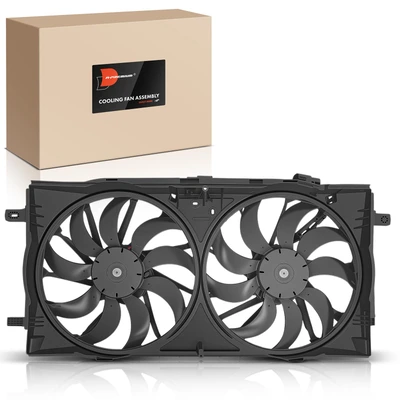 Dual Engine Cooling Radiator Fan Assembly