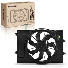 Single Radiator Cooling Fan with Shroud Assembly for 2018-2021 Hyundai Kona