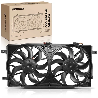 Dual Radiator Fan Cooling Motor with Brushless Motor