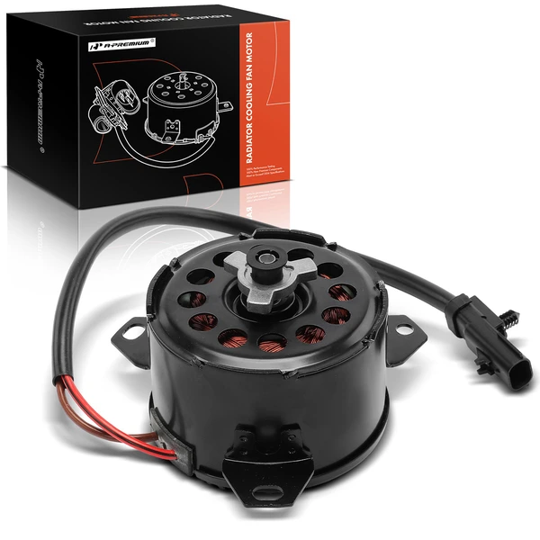 AC Condenser Fan Cooling Motor with 2 Wire Connector for 2002-2004 Jeep Liberty