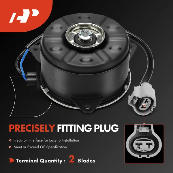 Driver Radiator Fan Cooling Motor for Lexus RX450h RX450hL V6 3.5L