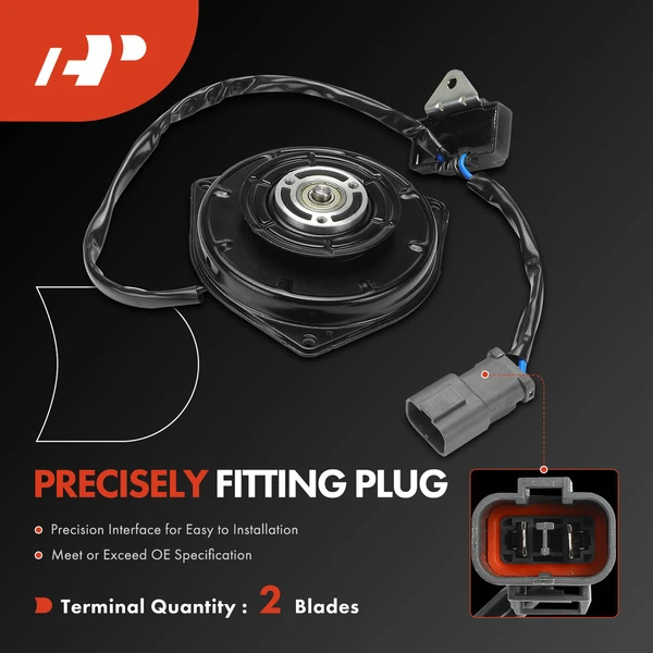 Radiator Fan Cooling Motor for Honda Civic 2006-2011 Fit 2007-2008