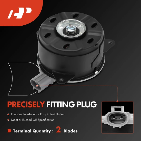 Driver or Passenger Radiator Fan Cooling Motor for Lexus ES330 2004-2006 Toyota