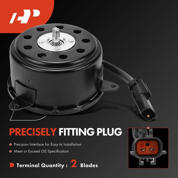 Radiator Fan Motor for Jeep Cherokee XJ 1995-2001 L6 4.0L