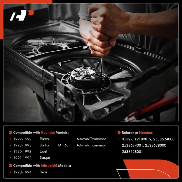 A-Premium APTFM046 Radiator Fan Cooling Motor