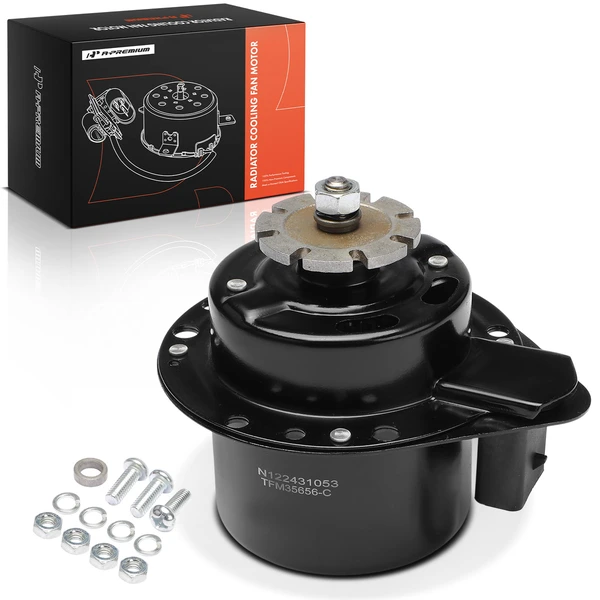 Radiator Fan Cooling Motor for 1990-1992 GMC G1500