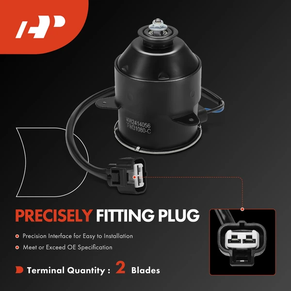 Driver Radiator Fan Cooling Motor for Toyota Camry 2007-2011 Avalon 2005-2012