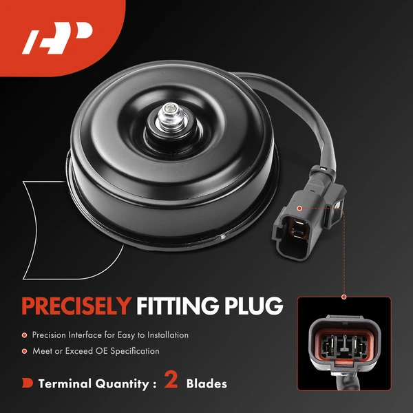 AC Condenser Fan Motor for Honda Civic 1992-1998 Civic del Sol 1993-1997