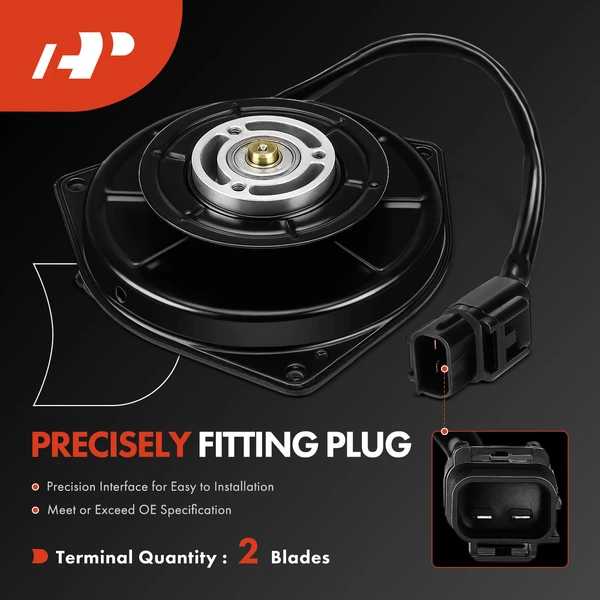 Passenger AC Condenser Fan Cooling Motor for Toyota RAV4 2001-2005