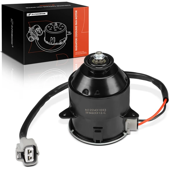 Passenger Radiator Fan Cooling Motor for Lexus GS300 2006 3.0L GS430 2006-2007 4.3L