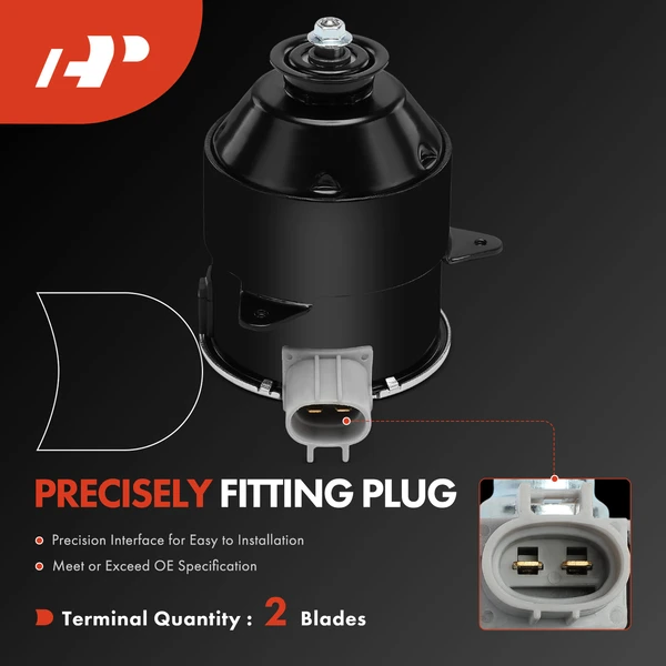 Driver Radiator Fan Cooling Motor for Toyota Camry Venza Scion