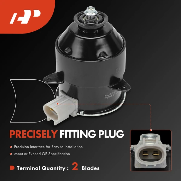 Driver Radiator Fan Cooling Motor for Lexus IS250 IS350 2006-2015