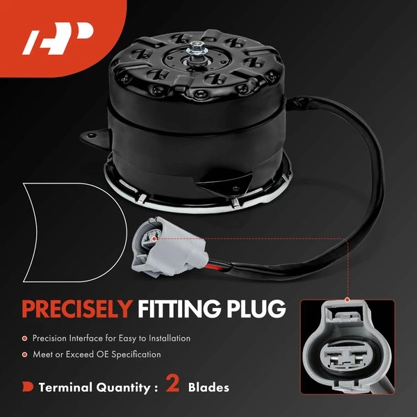 A-Premium APTFM114 Radiator Fan Cooling Motor Driver or Passenger