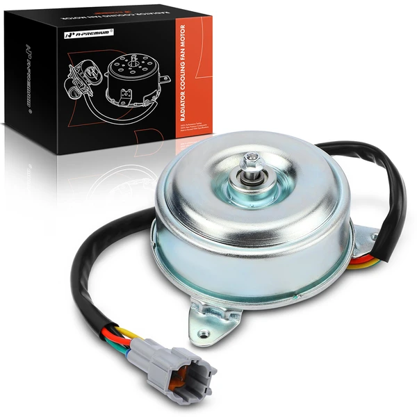 Driver or Passenger Radiator Fan Cooling Motor for 1998-2001 Nissan Altima