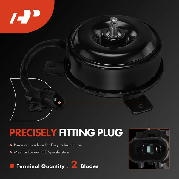 Radiator Fan Cooling Motor for Hyundai Accent 2006-2011 L4 1.6L