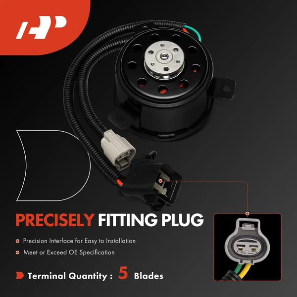 Radiator Fan Cooling Motor for Kia Sportage 2005-2010 Hyundai Tucson 2005-2009