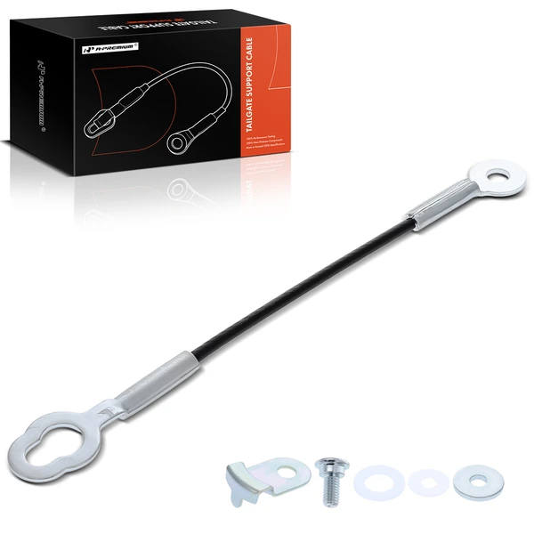 Driver or Passenger Tailgate Support Cable for Toyota Tacoma 2016-2024 Pickup 305 mm