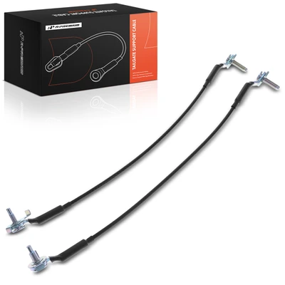 Pair Rear Tailgate Support Cable for 2020-2024 Jeep Gladiator