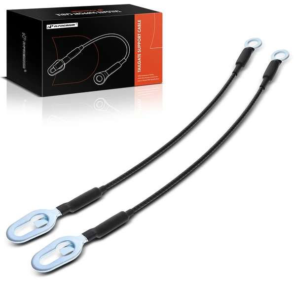 2 Pcs Rear Tailgate Support Cable for 1994-2002 Dodge Ram 1500