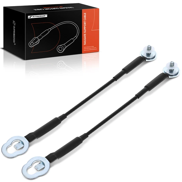 2 Pcs Rear Tailgate Support Cable for Toyota Tundra 2000-2006