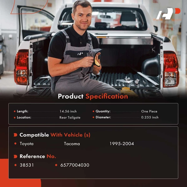 Tailgate Support Cable for Toyota Tacoma 1995-2004 Pickup