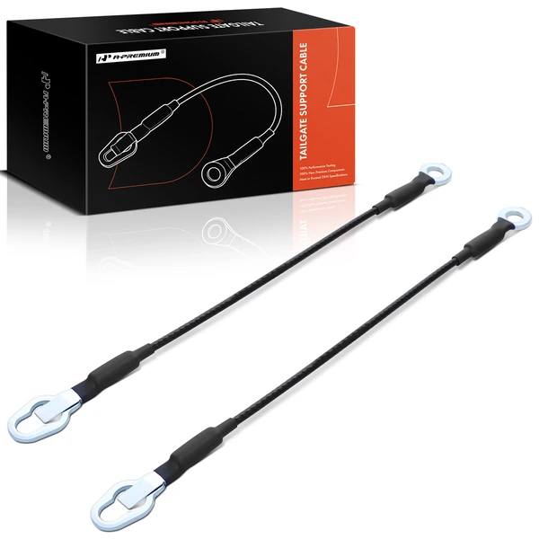 2 Pcs Rear Tailgate Support Cable for 1993-2011 Ford Ranger