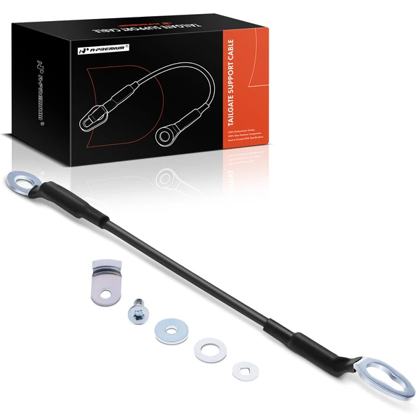 Tailgate Support Cable for Toyota Tacoma 2005-2015 Pickup 12.6 inch