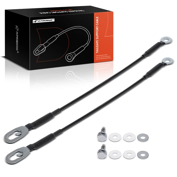 2 Pcs Rear Tailgate Support Cable for Nissan Frontier 1998-2021