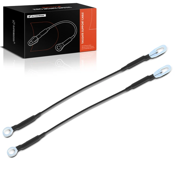 2 Pcs Rear Tailgate Support Cable for 1998-2004 Nissan Frontier