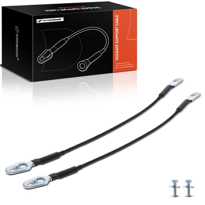 2 Pcs Driver & Passenger Tailgate Support Cable