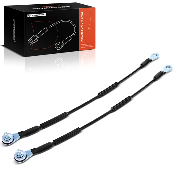 2 Pcs Driver & Passenger Tailgate Support Cable for Chevy Colorado GMC Canyon 2016-2017