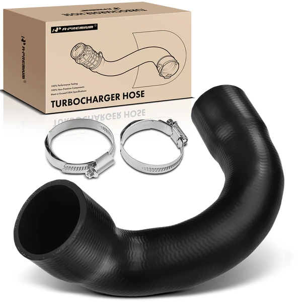Upper Turbocharger Intercooler Hose with Clamps for 2003-2006 Volvo XC90