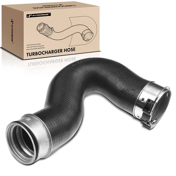 Hot Side Turbocharger Intercooler Hose for 2010-2017 Freightliner Sprinter 3500