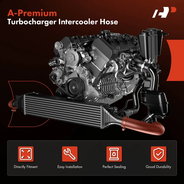 Right Intercooler Charger Air Hose for Mercedes-Benz Metris W447 2016-2021 2.0L