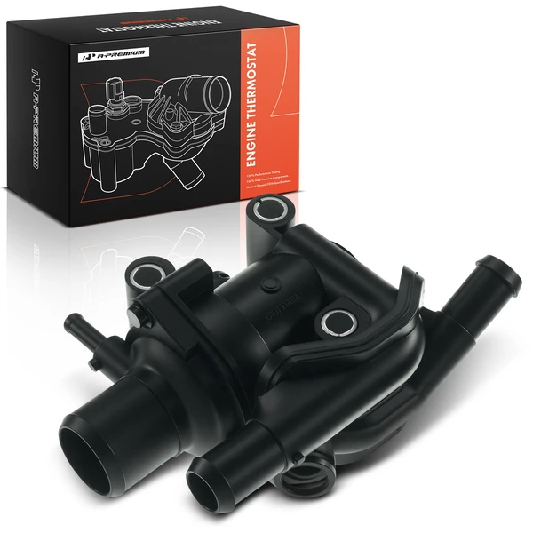 Engine Coolant Thermostat Housing Kit for Ford Escape Focus Mazda Tribute 2.0L
