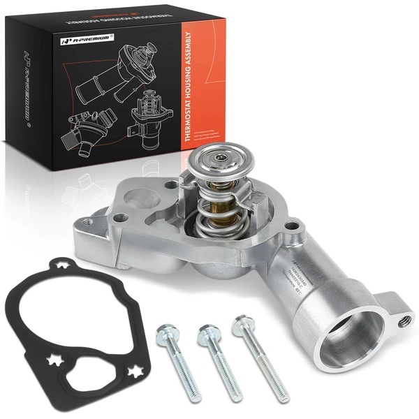 A-Premium APTHA0261 Engine Coolant Thermostat Housing Assembly
