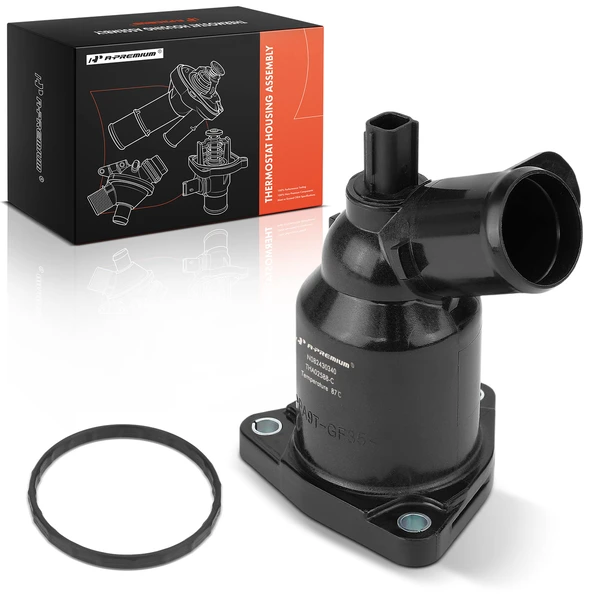 Engine Coolant Thermostat Housing Assembly for 2016-2022 Toyota Tacoma