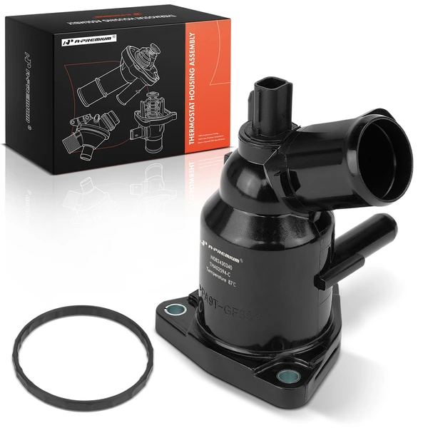 A-Premium APTHA0267 Engine Coolant Thermostat Housing Assembly