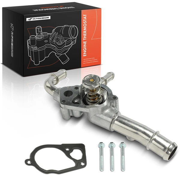 Coolant Thermostat Assembly for Chevy Equinox Malibu Impala GMC Terrain 3.0L V6