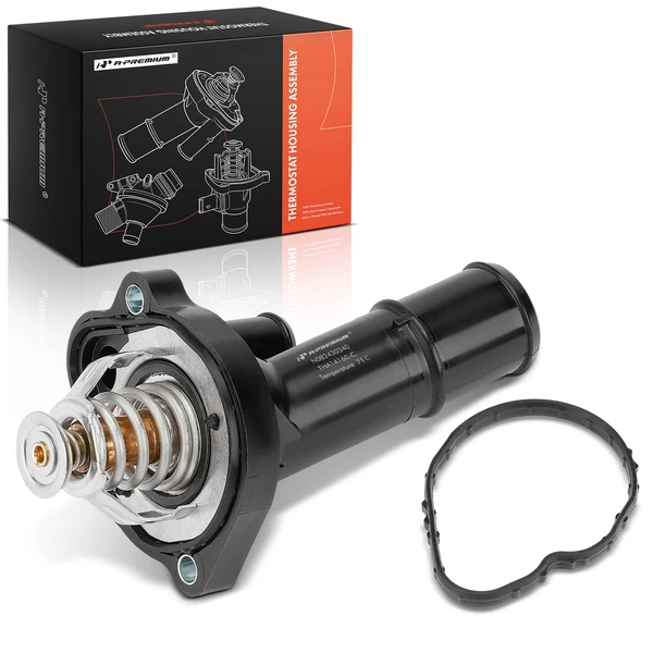 Engine Coolant Thermostat Housing Assembly for Ford Explorer Escape Fusion Focus