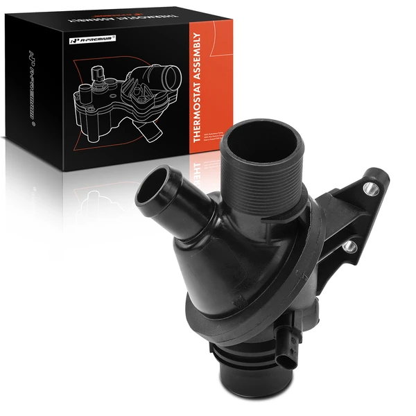 Engine Coolant Thermostat Housing Assembly for 2013-2017 BMW X3