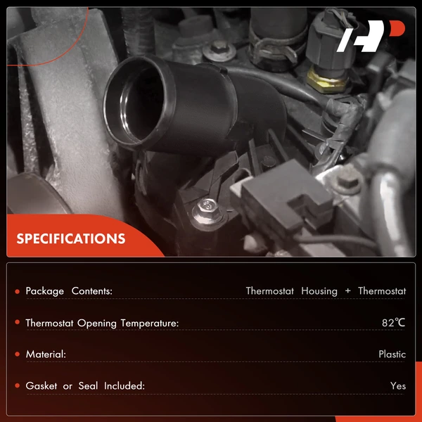 A-Premium APTHA0240 Thermostat Housing Assembly