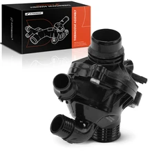 Engine Coolant Thermostat Housing Assembly for 2011-2013 BMW X5