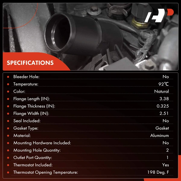 Engine Coolant Thermostat Housing Assembly for Audi A4 Quattro A6 Quattro